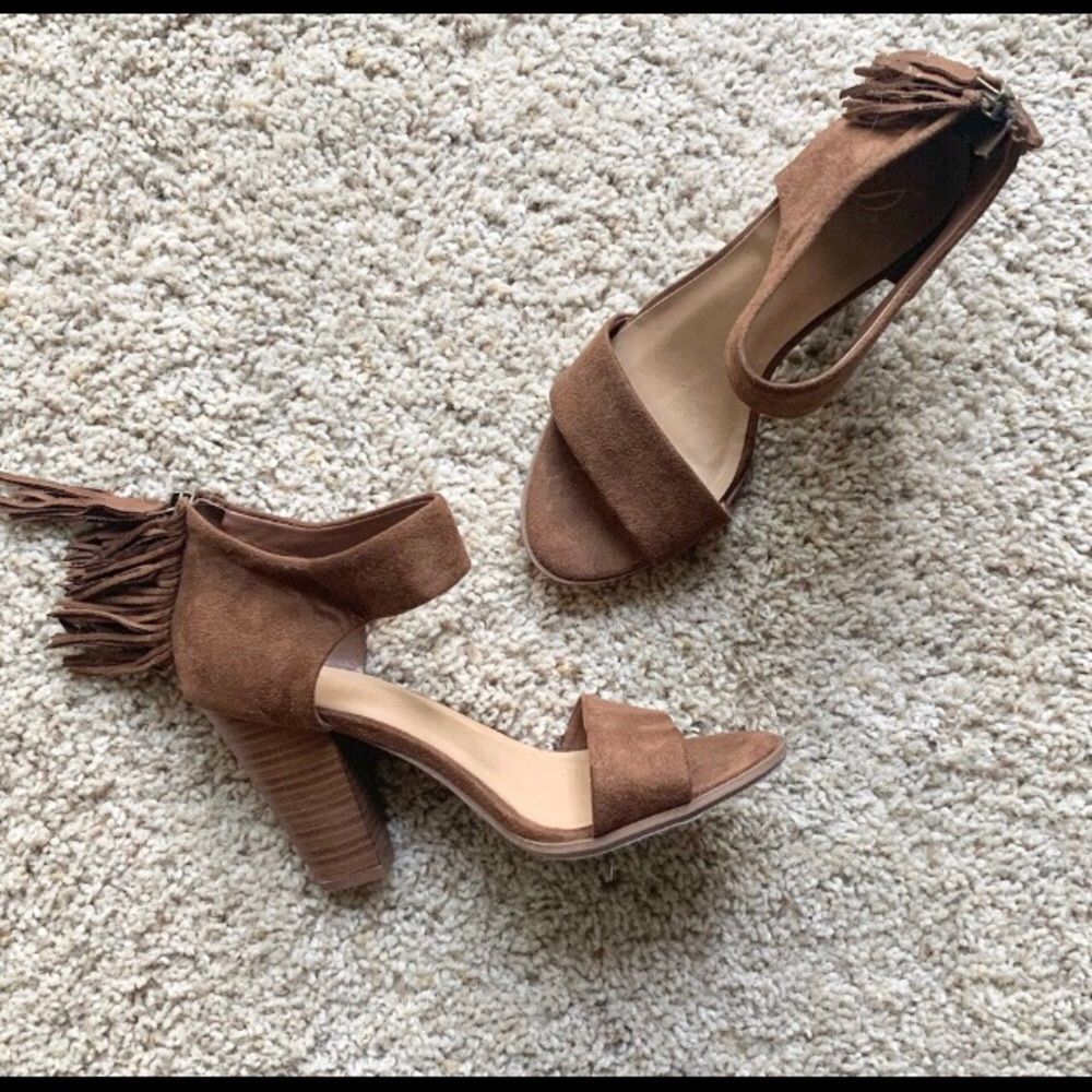 Delicious Fringe Heels